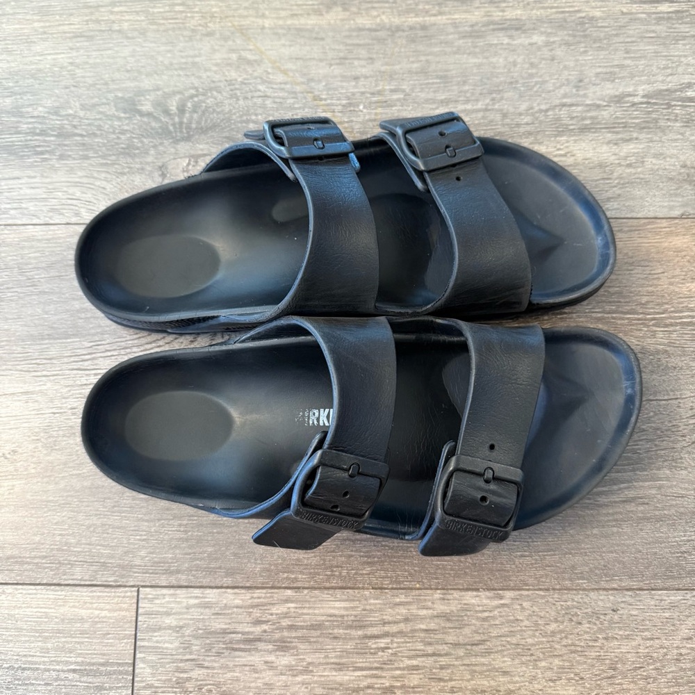 Birkenstock Black Double-Strap Sandals - Picture 6 of 6